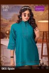 Spain By Rangmaya Vertican Short Tunic Ladies Top